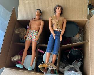 Vintage Ken dolls