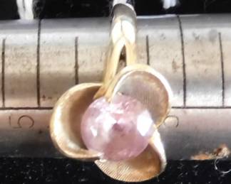 10k purple amethyst ring