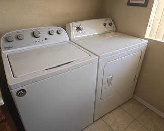 Whirlpool Washer and Dryer 