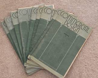 1947 Commercial Design Art Instruction Inc Set Drawing Textbook Art Deco