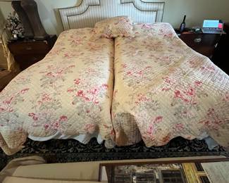 $500 king size adjustable two twin beds Stern and Foster
