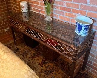 $90 Sofa Table 57 W X 16D X 30T