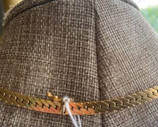 #131 - $1,100- 20 inches 14kt gold flat chain 32.27 gr