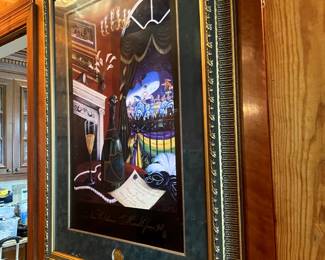 $160 New Orleans Mardi Gras limited print 1998