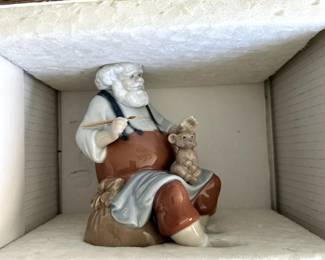 #161 - $100 - Christmas Santa Ladro in box 1990 - # 06774