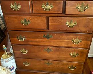 $150 Couneill 8 drawer tall chest of drawers 38 x 21 x 48 (we have two matching side chests if you are interested)