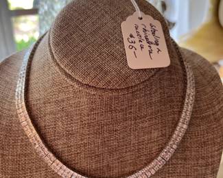 $36 - Costume jewelry Rhinestone chocker