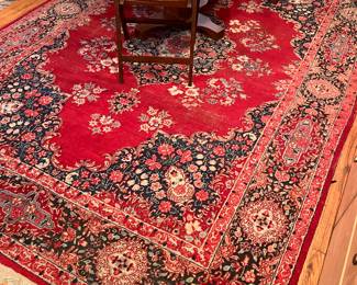 $250 Red rug 126 X 86