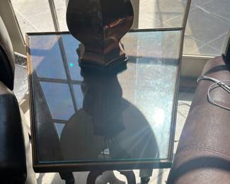 $200 Triangle Baker side table 27W 24T