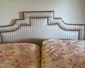 $280 Geometrical nailhead head board