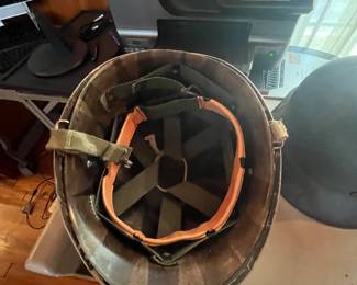 $150 WWII green helmet