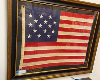 Antique 15 Star Flag