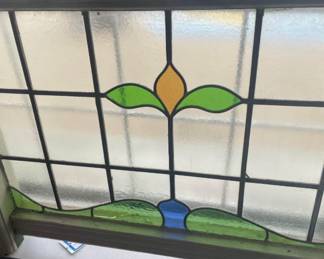 Vintage Stain glass window