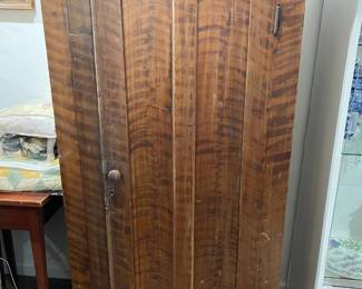 Paint decorated cupboard