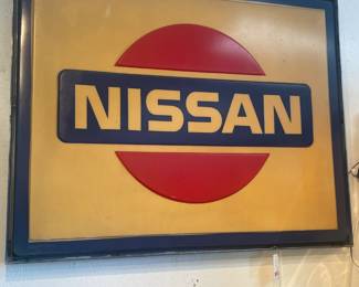 Vintage Nissan Sign