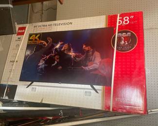 58" TV - New in Box