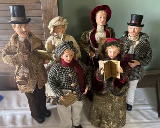 Vintage Christmas Carolers