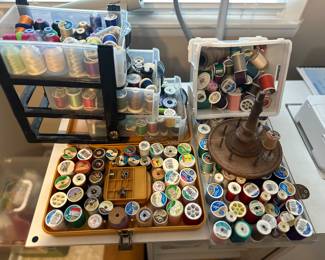 Lots of SEWING supplies & THREAD