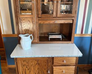 Oak Hoosier Cabinet