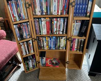DVD’s & DVD Cabinet