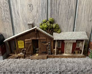 Vintage Burwood 3D Wall Art~Isaac Blacksmith Shop
