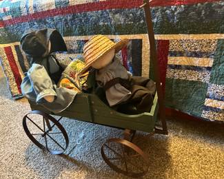 Amish Wagon & Dolls