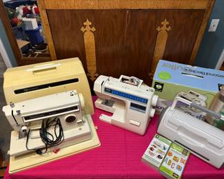 Kenmore Sewing Machine, Brother Sewing Machine, Cricut & Supplies