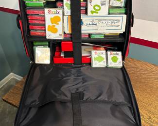 Craft Supplies w/Case