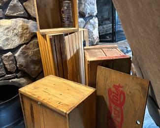 Vintage Wood Boxes