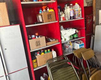 Garage Shelving Units, Folding Chairs