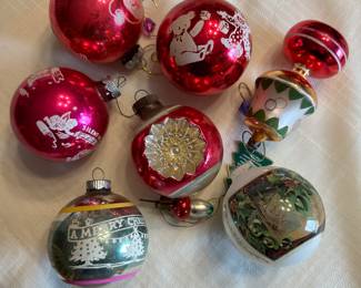 Vintage Christmas Ornaments