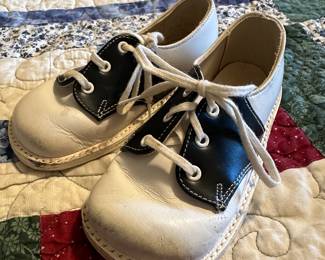 Vintage Child Saddle Shoes