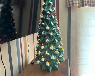 Vintage Ceramic Christmas Tree