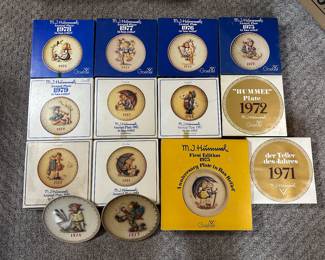 Vintage Hummel Plates