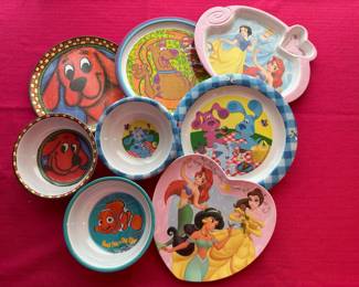 VTG Children’s Plates & Bowls