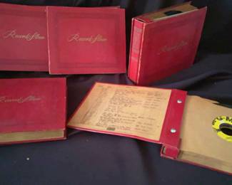 50s Decca Bound Albums Filled with 45s