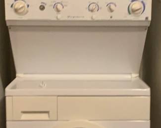Frigidaire Gallery Series Stackable Washer And Dryer.