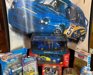 Subaru RC Cars, Subaru Die Cast Cars, All Unopened, Subaru Poster
