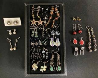 Collection of Pierced Earrings 