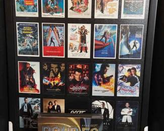 007 James Bond Collection, Poster Board, Bond DVD Collection unopened, Spectre, Casino Royale