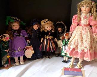 Vintage Fine Collectible Dolls