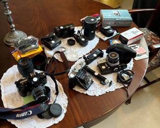 Cameras and accessories