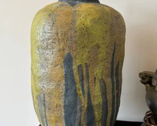 Charlie Brown vase ('77) - a different angle, approx. 15" tall and 9" in diameter