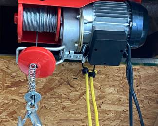 Electric hoist/pulley system