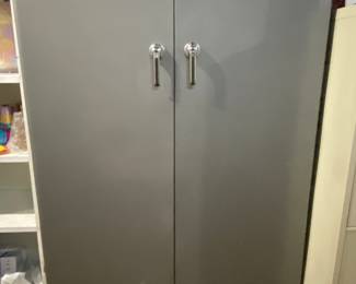 Mid-century metal cabinet