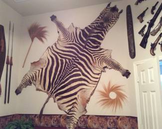 Zebra hide