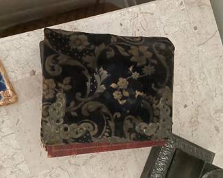 Victorian cabinet card album and bix