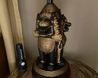 Pair of Persian lamps 