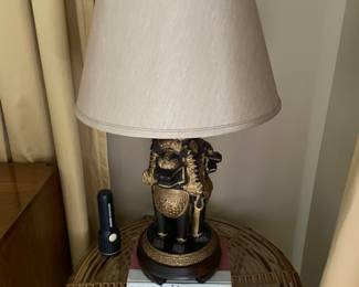 Pair of Persian lamps 