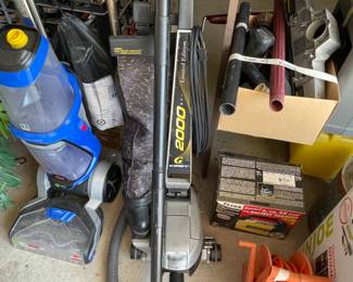 Kirby vacuum with attachments